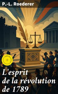 Produktbild: L'esprit de la r&eacute;volution de 1789