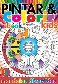 Produktbild: Cole&ccedil;&atilde;o Pintar E Colorir Kids- Mandalas Divertidas Ed.09