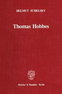 Produktbild: Thomas Hobbes &ndash; Eine politische Lehre.