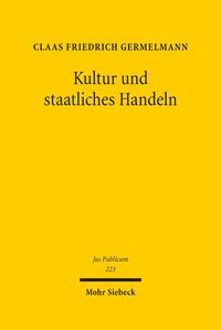 Produktbild: Kultur und staatliches Handeln