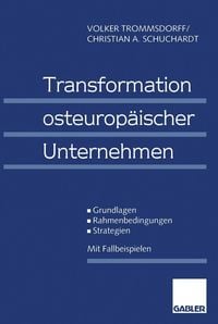 Produktbild: Transformation osteurop&auml;ischer Unternehmen