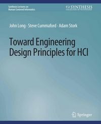 Produktbild: Toward Engineering Design Principles for HCI