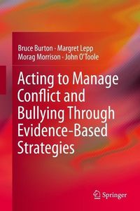 Produktbild: Acting to Manage Conflict and Bullying Through Evidence-Based Strategies