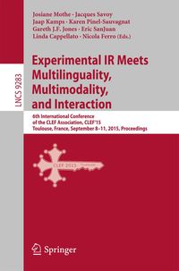 Produktbild: Experimental IR Meets Multilinguality, Multimodality, and Interaction