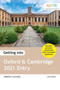 Produktbild: Getting into Oxford and Cambridge 2021 Entry