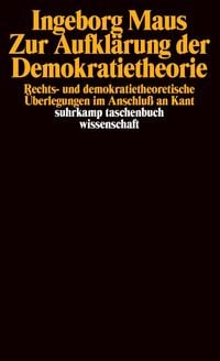 Produktbild: Zur Aufkl&auml;rung der Demokratietheorie