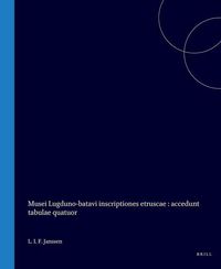 Produktbild: Musei Lugduno-Batavi Inscriptiones Etruscae