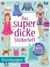 Produktbild: Das superdicke Stickerheft &ndash; Anziehpuppen