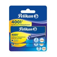 Produktbild: Pelikan Tintenpatronen 4001&reg; mit 2 x 5er Set Gro&szlig;raum-Patronen, K&ouml;nigsblau