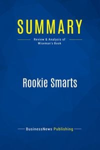 Produktbild: Summary: Rookie Smarts
