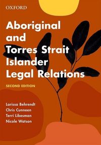 Produktbild: Behrendt, L: Aboriginal and Torres Strait Islander Legal Rel