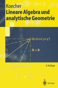 Bild vom Artikel Lineare Algebra und analytische Geometrie vom Autor Max Koecher