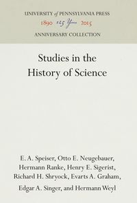 Produktbild: Studies in the History of Science