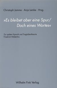 Produktbild: "Es bleibet aber eine Spur/Doch eines Wortes"