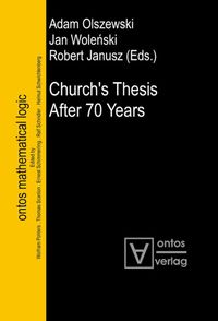 Produktbild: Church's Thesis After 70 Years