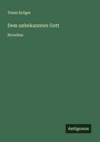 Produktbild: Dem unbekannten Gott