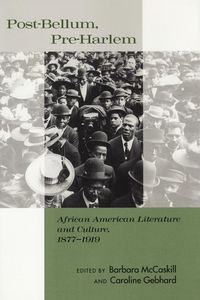 Produktbild: Post-Bellum, Pre-Harlem