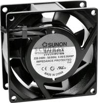 Produktbild: Sunon SF23080A2083HSL Axiall&uuml;fter 230 V/AC 39.07 m&sup3;/h (L x B x H) 80 x 80 x 38mm
