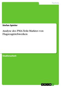 Produktbild: Analyse des PMA-Teile-Marktes von Flugzeugtriebwerken