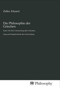 Produktbild: Die Philosophie der Griechen