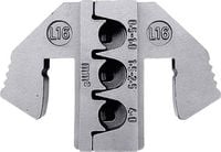 Produktbild: TOOLCRAFT TO-9625857 Crimpeinsatz MCP Flachkontakt, SPT Flachkontakt 0.5 bis 4mm&sup2;