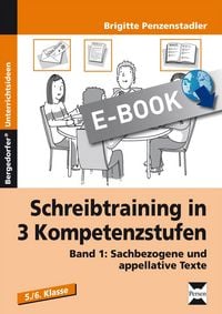 Produktbild: Schreibtraining in 3 Kompetenzstufen - Band 1