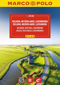 Produktbild: MARCO POLO Reiseatlas Benelux 1:200.000