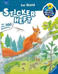 Produktbild: Wieso? Weshalb? Warum? Stickerheft - Im Wald