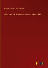 Produktbild: Albuquerque Business Directory For 1883