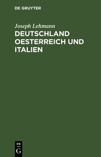 Produktbild: Deutschland Oesterreich und Italien
