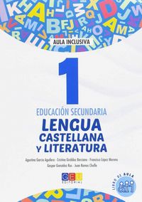 Produktbild: Lengua castellana y literatura 1 secundaria : libro de aula
