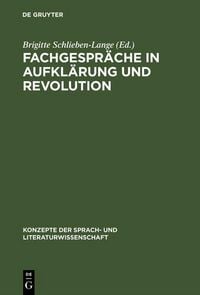 Produktbild: Fachgespr&auml;che in Aufkl&auml;rung und Revolution