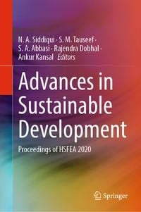 Produktbild: Advances in Sustainable Development