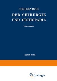 Produktbild: Ergebnisse der Chirurgie und Orthop&auml;die