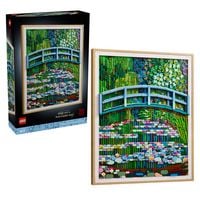 Produktbild: LEGO Art 31220 Claude Monet &ndash; Br&uuml;cke &uuml;ber einen Seerosenteich, Wandkunst