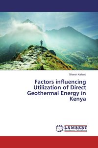 Produktbild: Factors influencing Utilization of Direct Geothermal Energy in Kenya