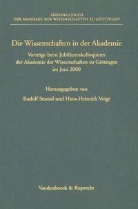 Produktbild: Die Wissenschaften in der Akademie
