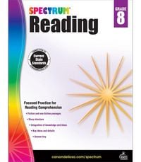Produktbild: Spectrum Reading Workbook, Grade 8