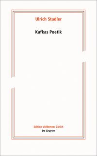 Produktbild: Kafkas Poetik