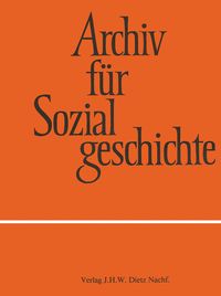 Produktbild: Archiv f&uuml;r Sozialgeschichte, Band 58 (2018)