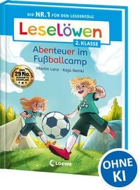 Produktbild: Lesel&ouml;wen 2. Klasse - Abenteuer im Fu&szlig;ballcamp