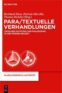 Produktbild: Para/Textuelle Verhandlungen zwischen Dichtung und Philosophie in der Fr&uuml;hen Neuzeit