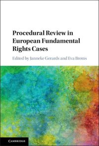 Produktbild: Procedural Review in European Fundamental Rights Cases
