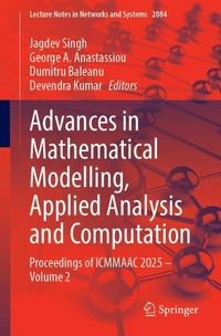 Produktbild: Advances in Mathematical Modelling, Applied Analysis and Computation