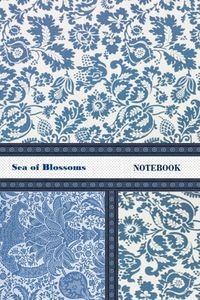Produktbild: Sea of Blossoms NOTEBOOK [ruled Notebook/Journal/Diary to write in, 60 sheets, Medium Size (A5) 6x9 inches]