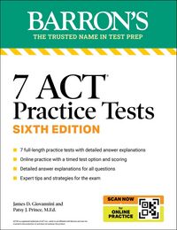 Produktbild: 7 ACT Practice Tests, Sixth Edition + Online Practice
