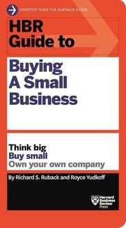 Produktbild: HBR Guide to Buying a Small Business