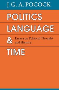 Produktbild: Pocock, J: Politics, Language, and Time