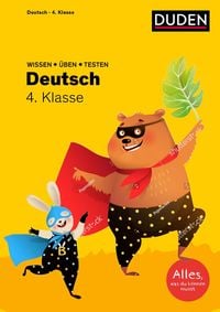 Produktbild: Wissen &ndash; &Uuml;ben &ndash; Testen: Deutsch 4. Klasse