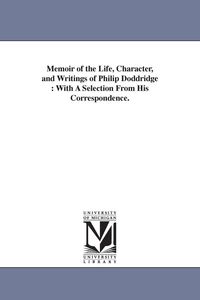 Produktbild: Memoir of the Life, Character, and Writings of Philip Doddridge